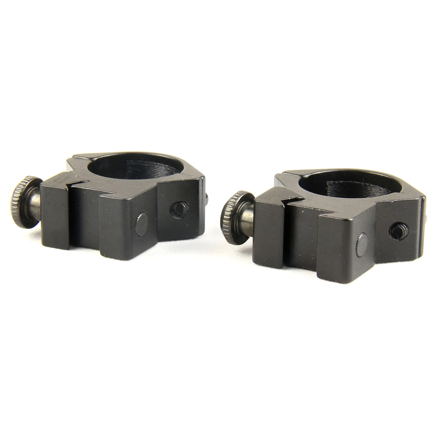 1 Pair 1" Diameter 3/8" 10mm Dovetail Scope Ring Mount with Fixed Pin - Image 7