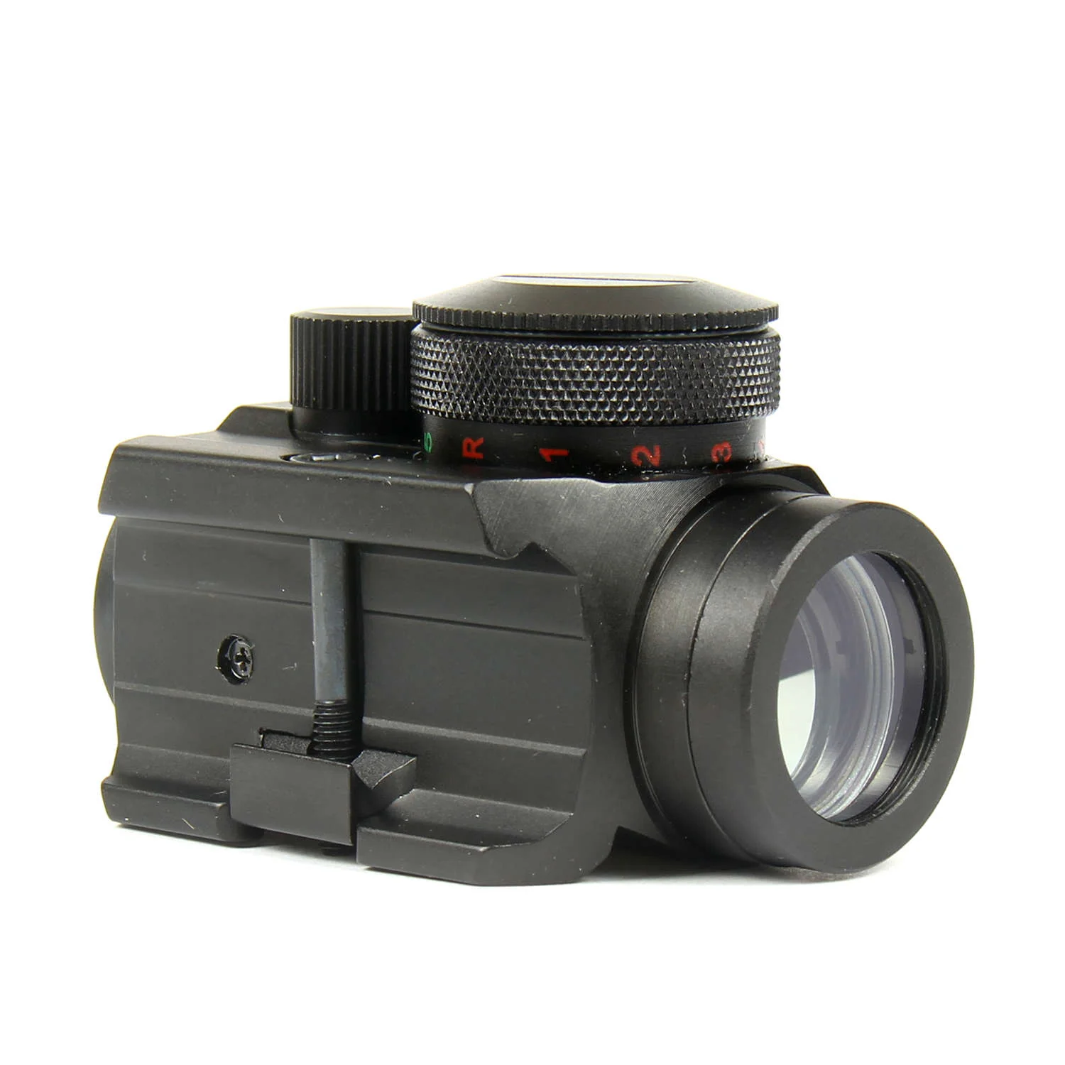 1x20 Red Green Dot Reflex Sight Low Profile Micro Weaver Picatinny Mount - Image 4