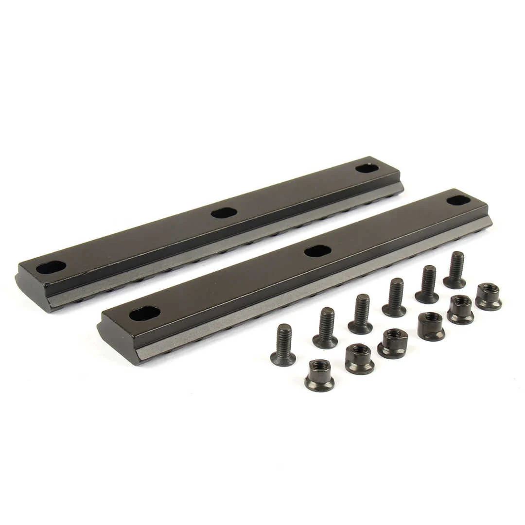 2PCS 13 Slots 5.3" KEYMOD Aluminum Picatinny Rail Section - Image 4