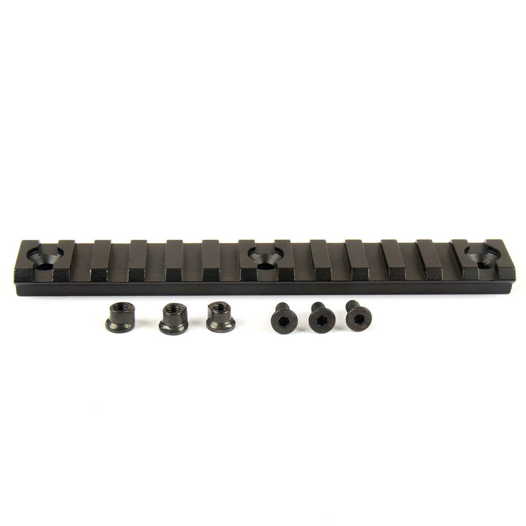 2PCS 13 Slots 5.3" KEYMOD Aluminum Picatinny Rail Section - Image 6