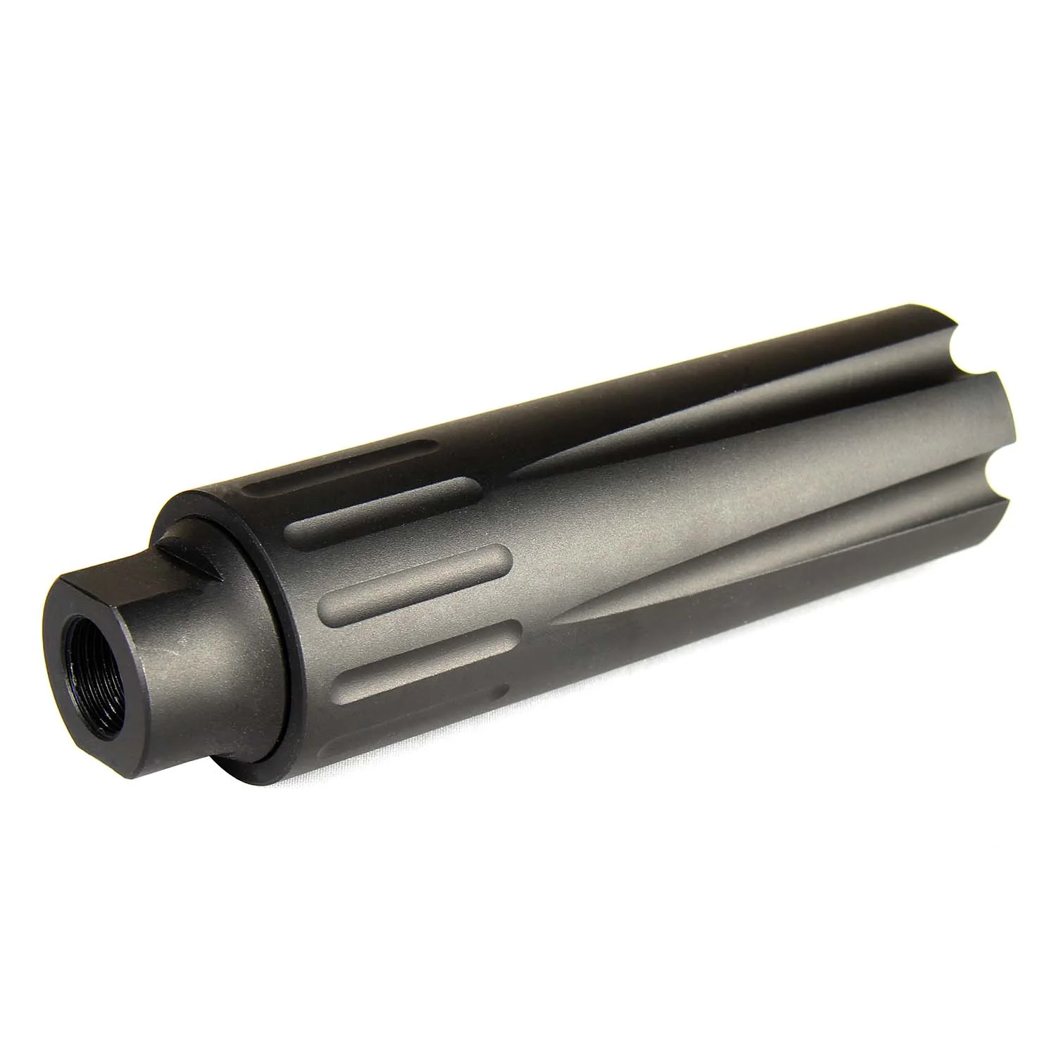 4.5" Extra Long Low Concussion Linear Compensator Muzzle Brake for .22LR .223 556 .308 300BLK 7.62 300WIN 9MM .40 .350 7.62X39 - Image 3