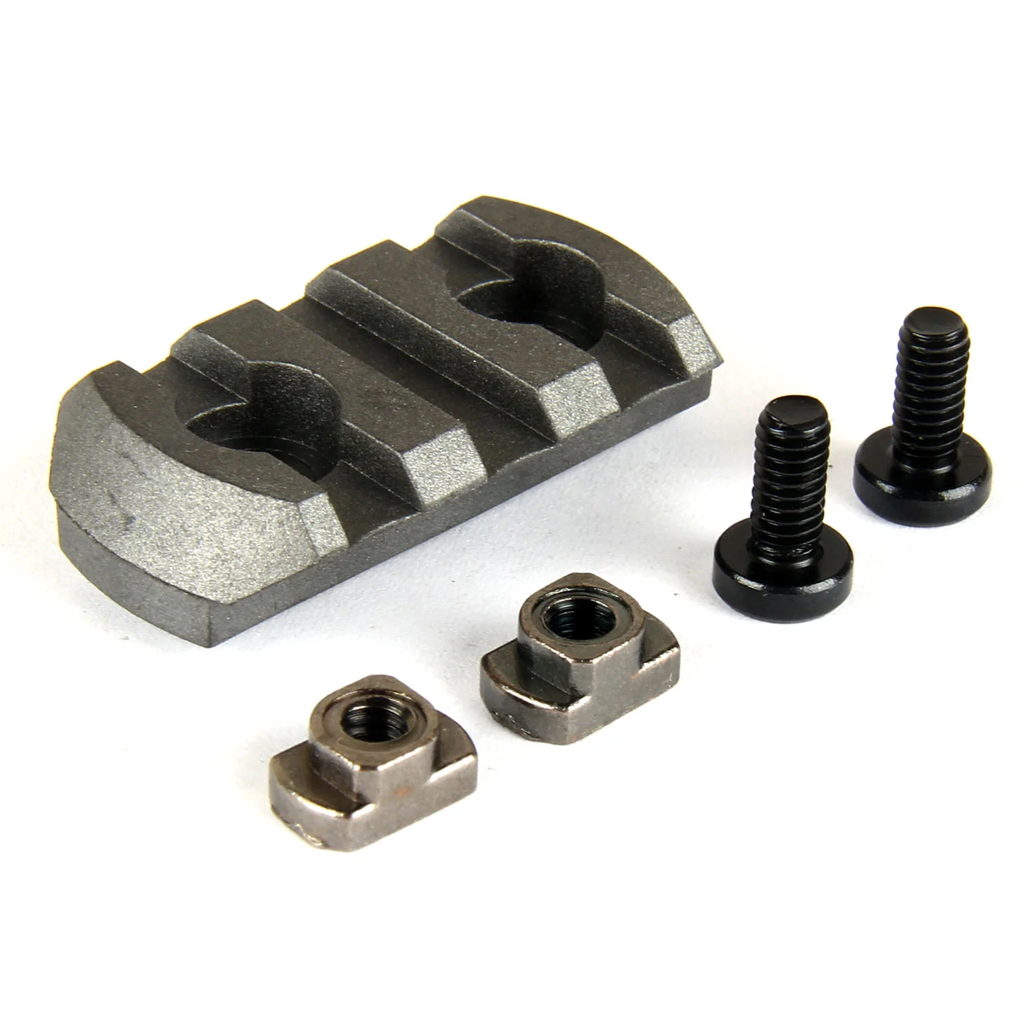 4pcs M-LOK Polymer Picatinny Weaver Rail Section Set 3,3,7,7 Slot - Image 5