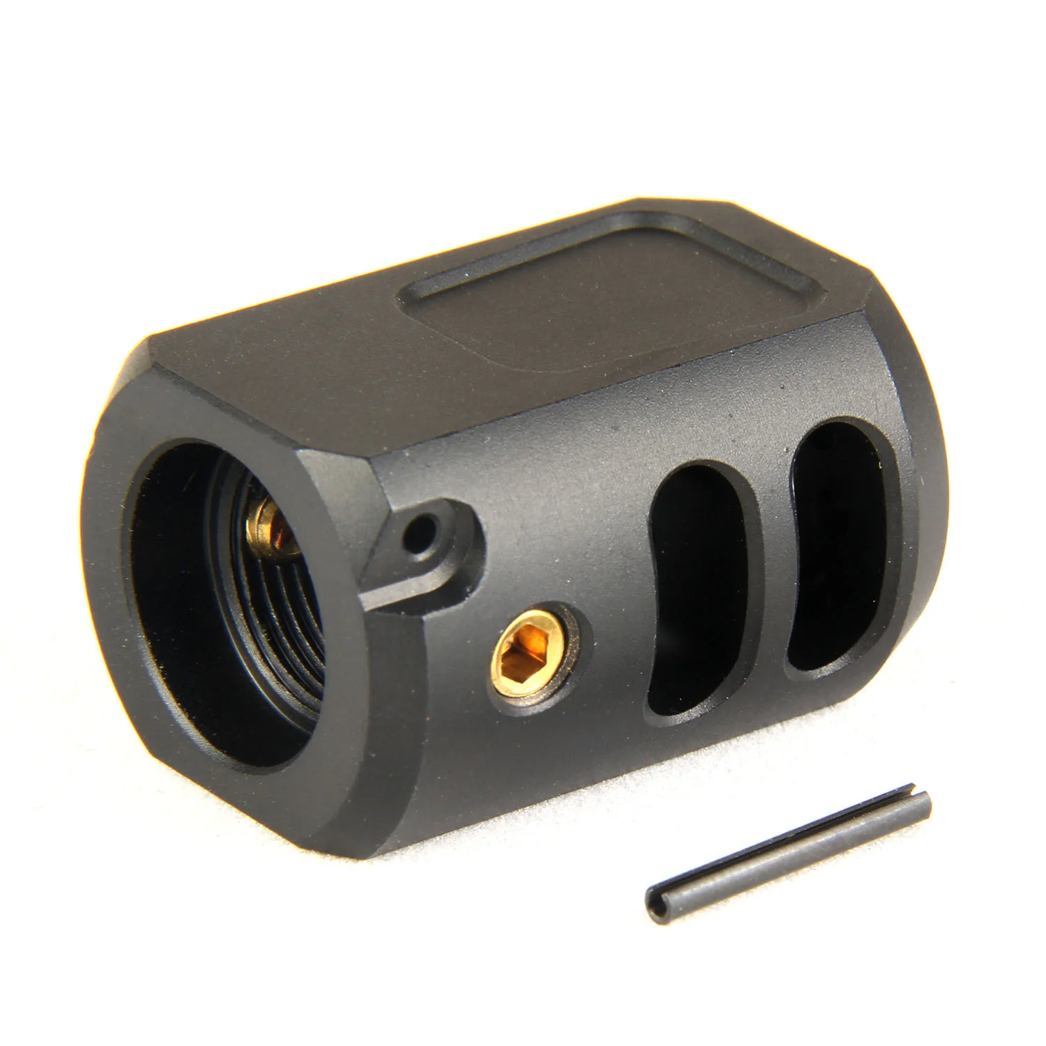 9/16x24 TPI Six Ports Muzzle Brake Compensator For .40  #1812-4 - Image 3