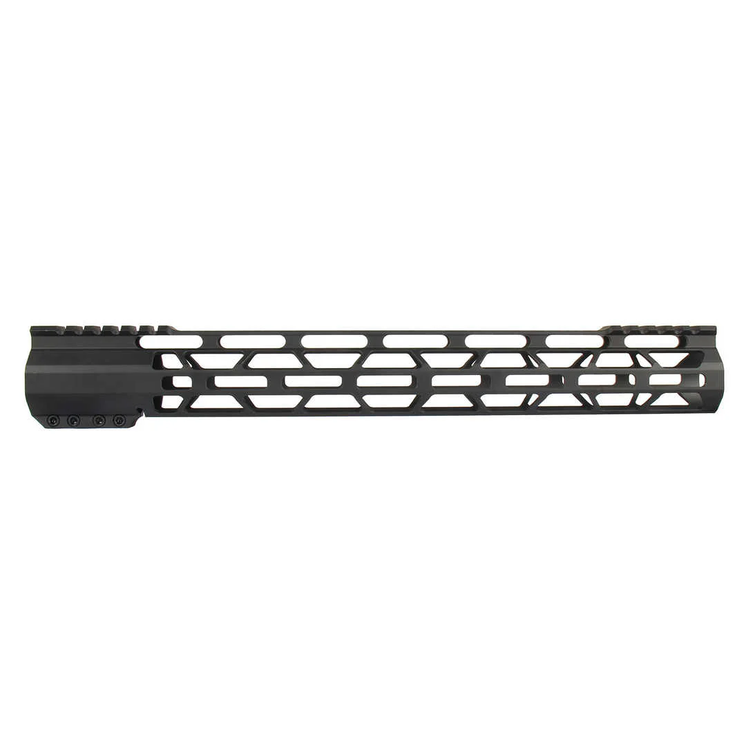 AR-15 MLOK Slim Light Handguard (ML46) /w Top Cut - Free Float 4" & 6.2"(158mm) & 7.2” & 10“ & 12.5” & 15“ - Image 19