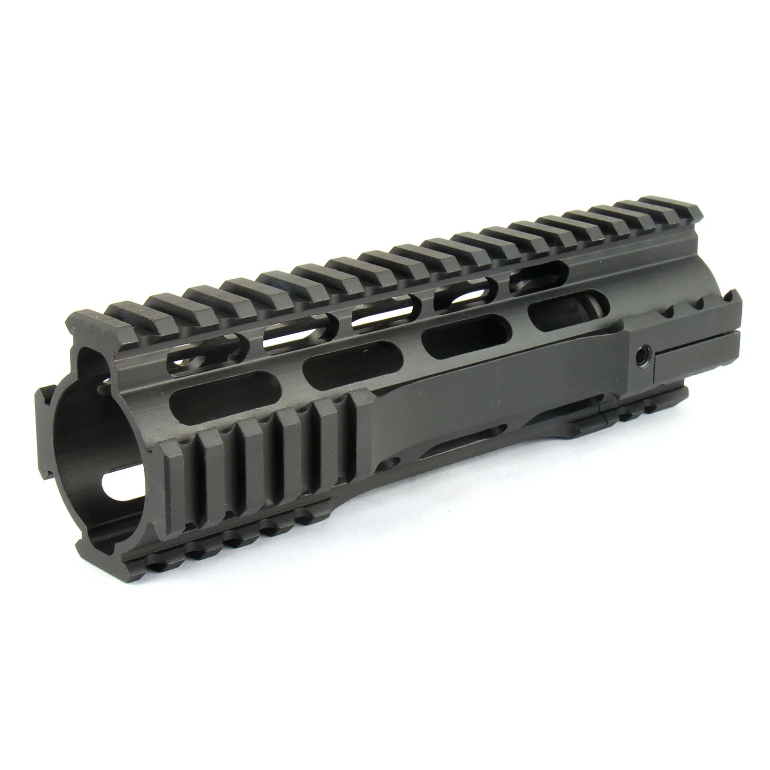 AR-15 7.2" Slim Light Clame On Free Float Handguard + Steel Nut /w Cut - Image 4