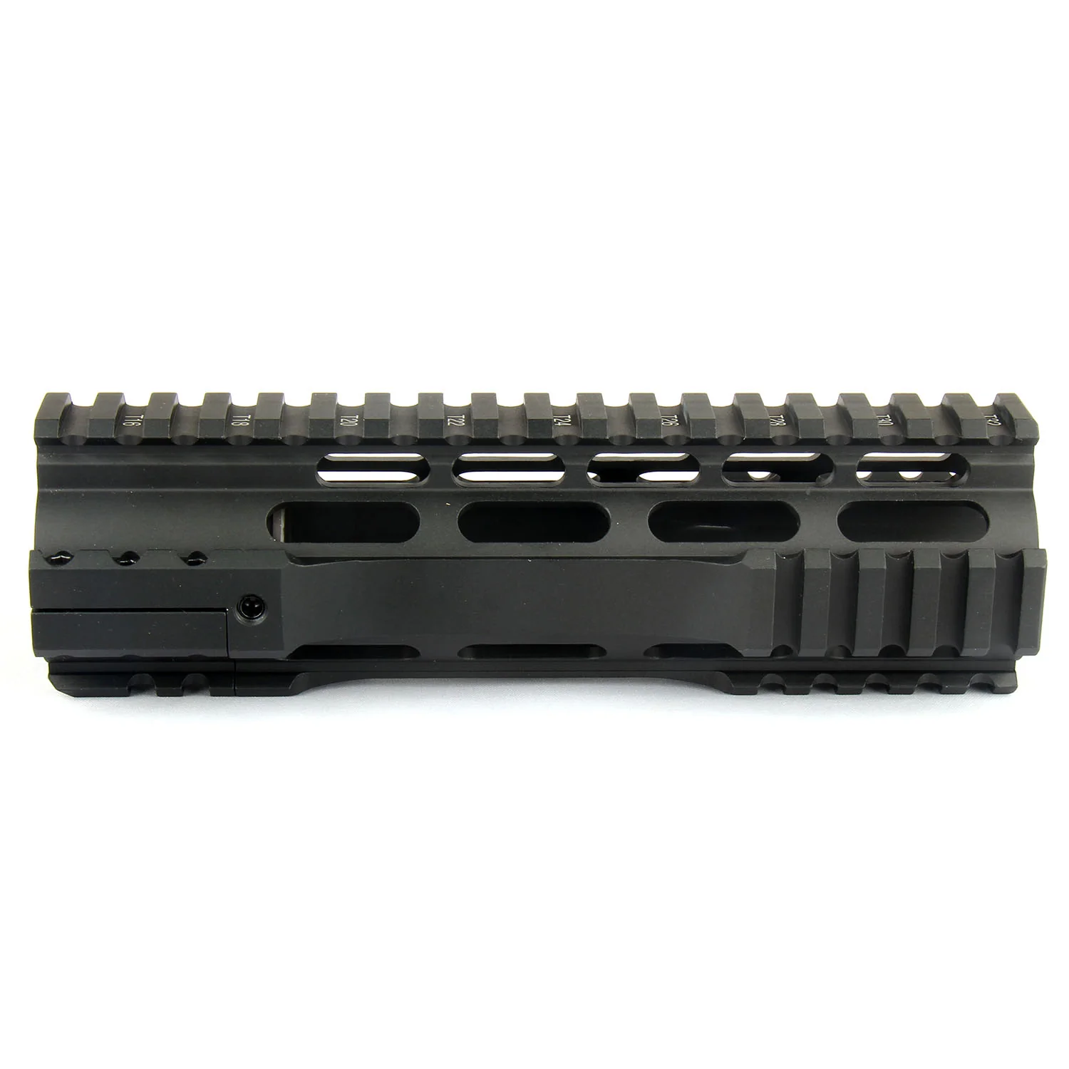 AR-15 7.2" Slim Light Clame On Free Float Handguard + Steel Nut /w Cut - Image 6