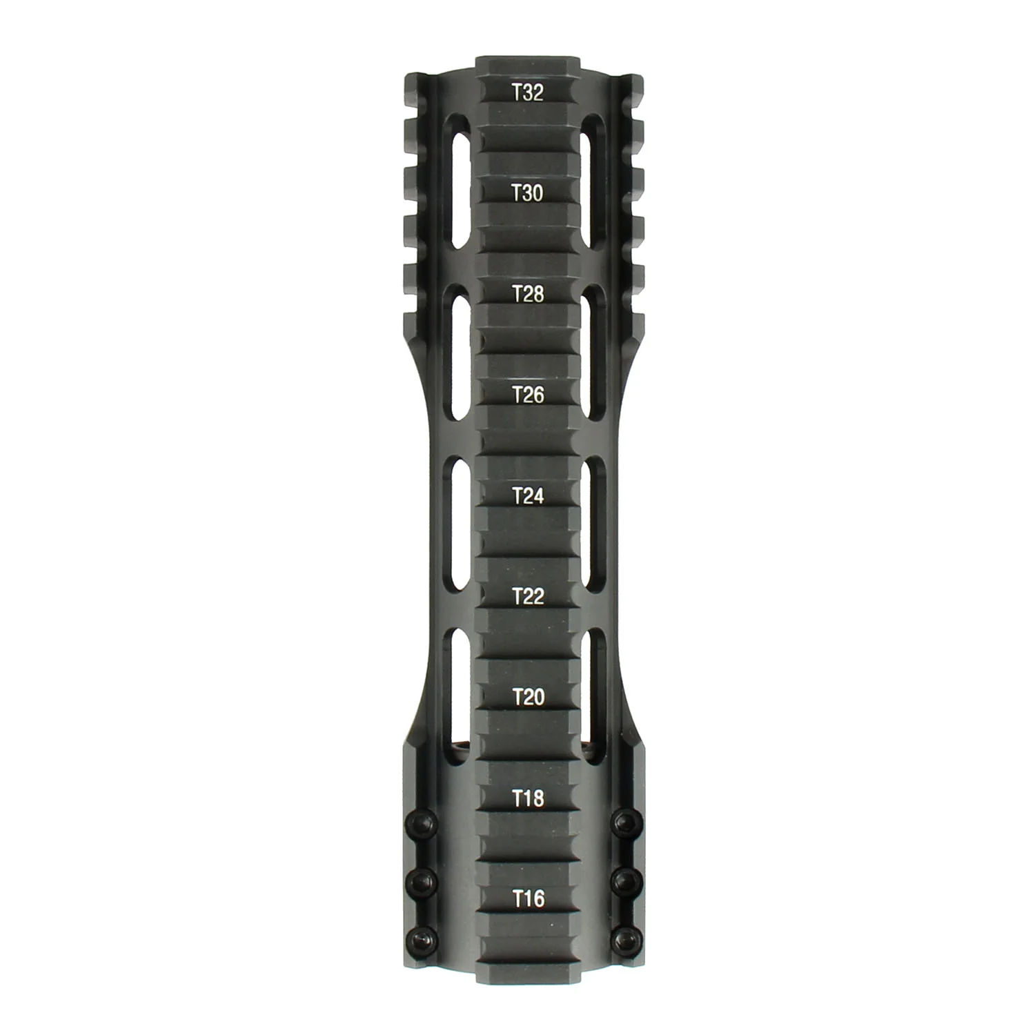 AR-15 7.2" Slim Light Clame On Free Float Handguard + Steel Nut /w Cut - Image 7