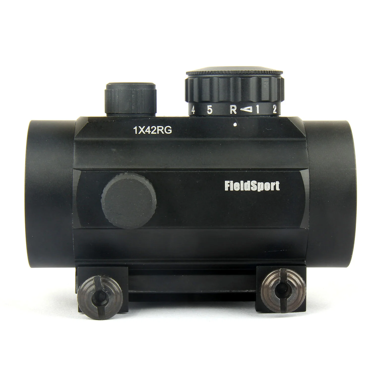 Field Sport 1x42 Aluminum Red Green Dot Sight 3 MOA Dot with Weaver Base Lens Covers - Image 6