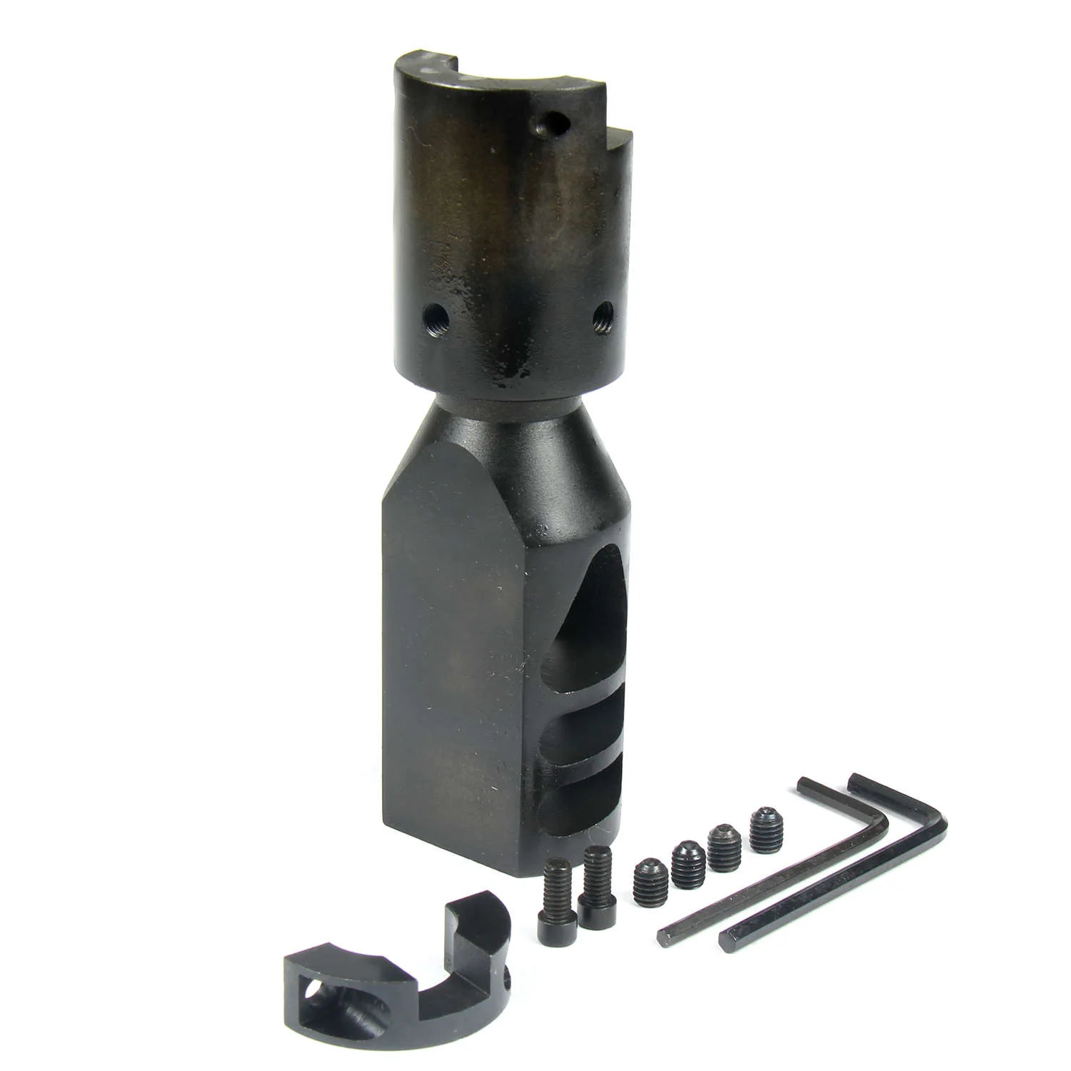 K98 Mauser Clamp Bolt On Tanker Style Muzzle Brake - Image 3