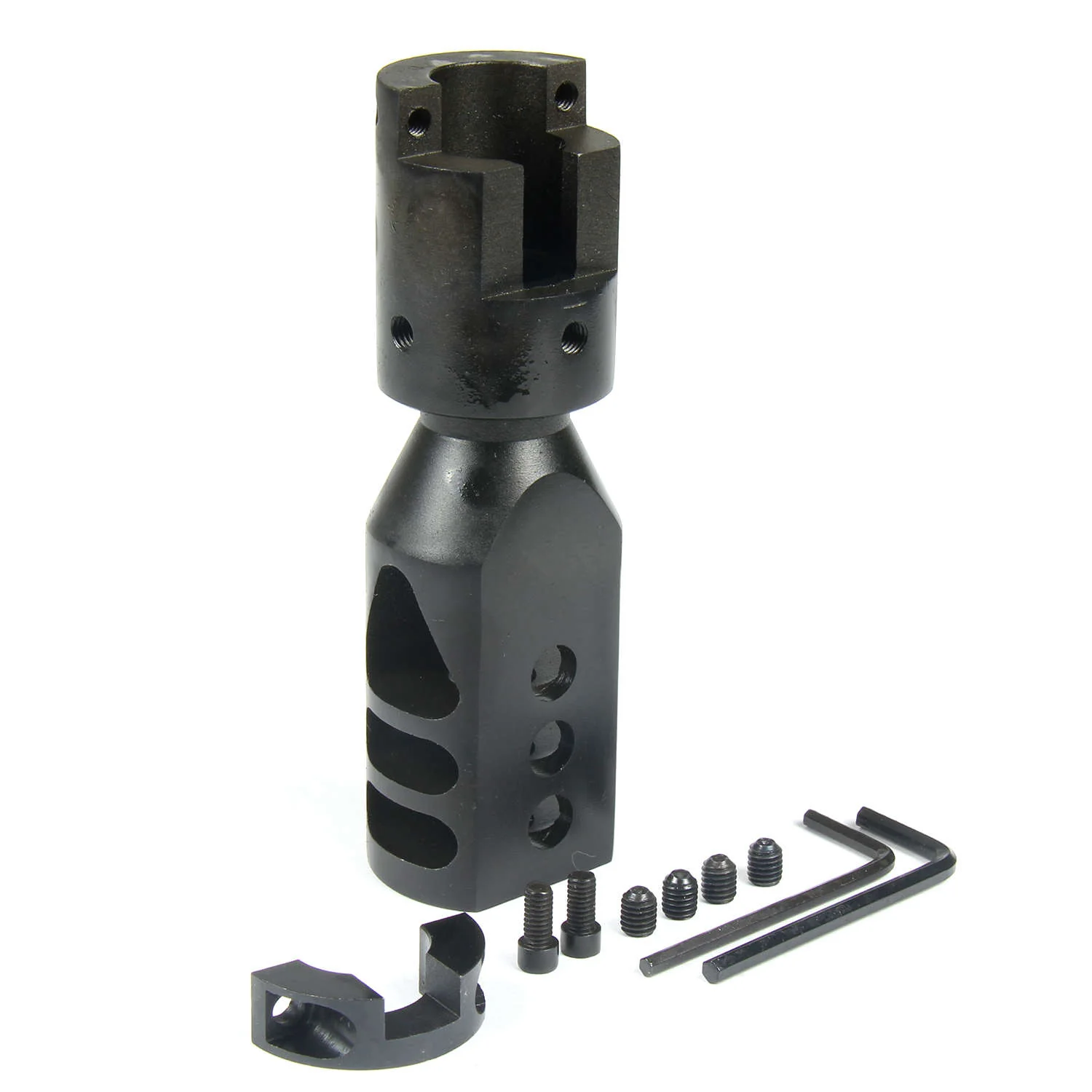 K98 Mauser Clamp Bolt On Tanker Style Muzzle Brake - Image 4