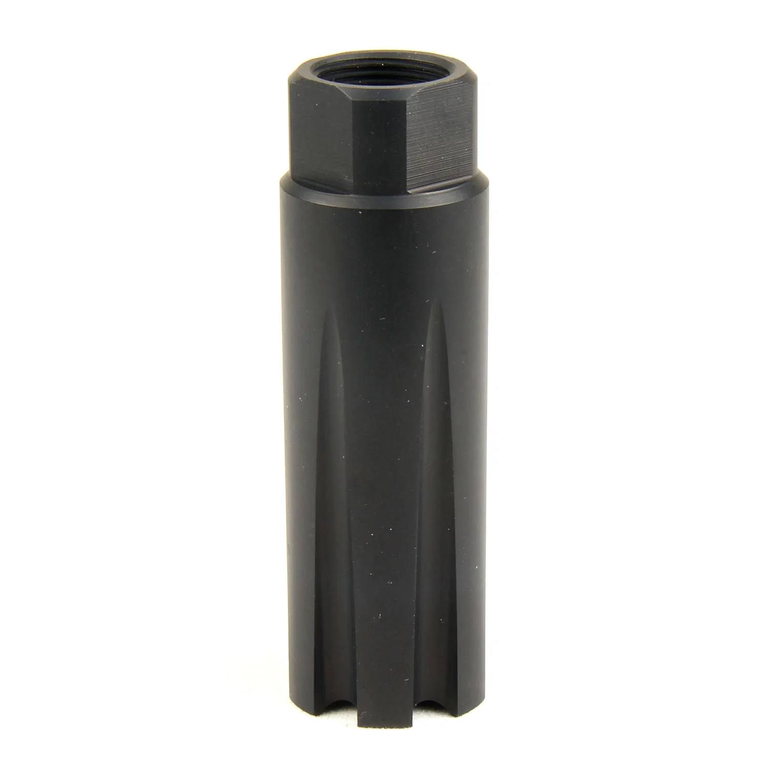 Low Concussion Linear Compensator Muzzle Brake 1/2x28TPI 22LR/.223 or 5/8x24TPI .308 - Image 4