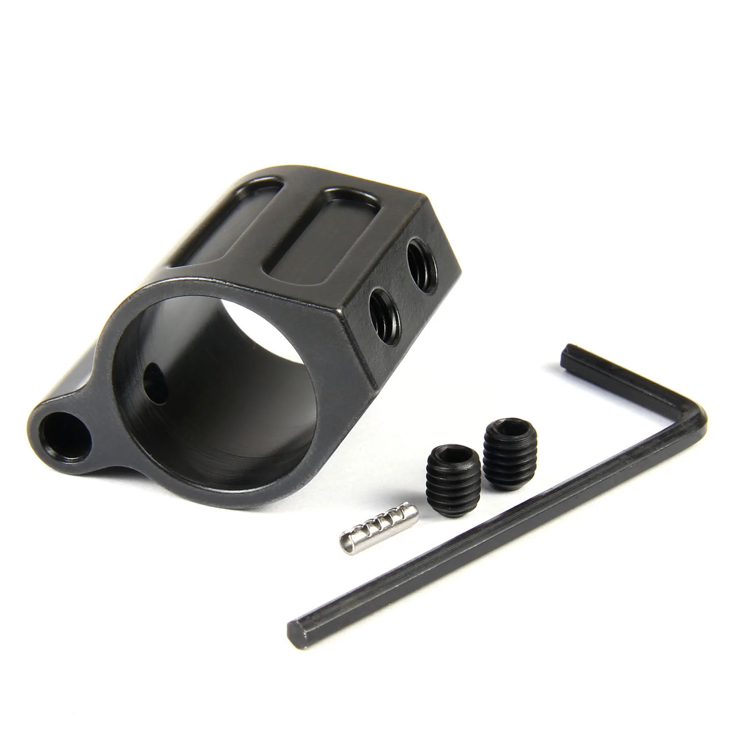 Steel 0.750" Low Profile Gas Block For AR15 .223/5.56 Black - Image 4