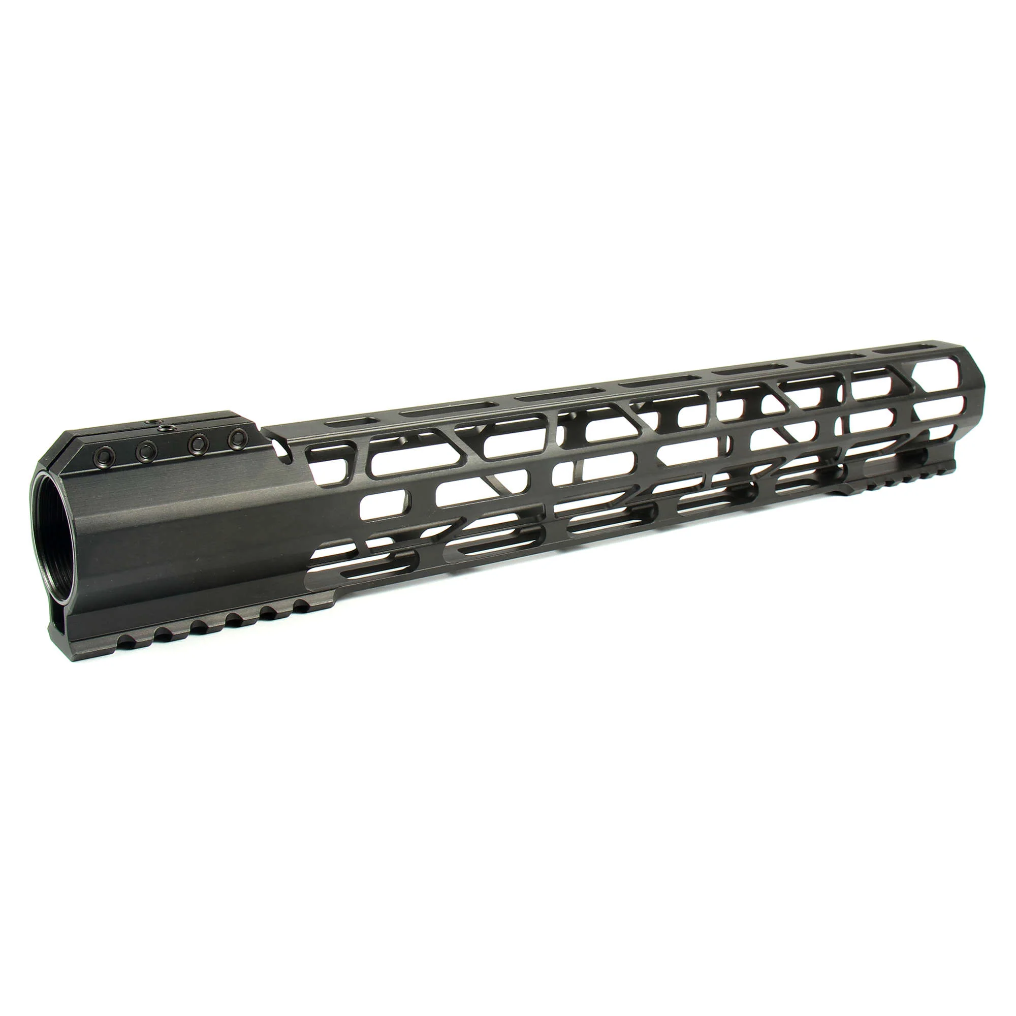 LR-308 12" MLOK Slim Light Handguard /w Top Cut - Free Float Low Profile - Image 4
