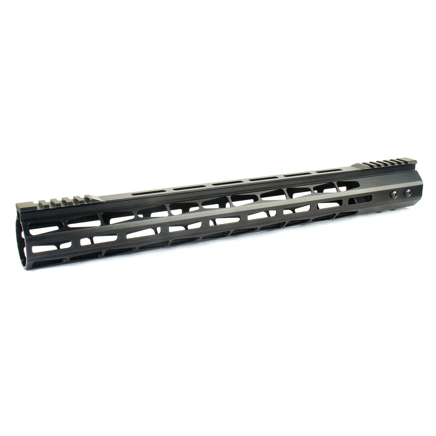LR 308 17" DPMS Low Profile Super Light M-LOK Series Free Float Handguards with Partial Top Rail - Image 3