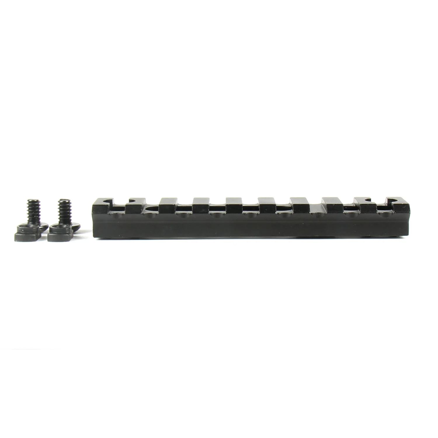 M-LOK Picatinny Weaver Hollow 9 Slot Rail Section - Aluminum - Image 6
