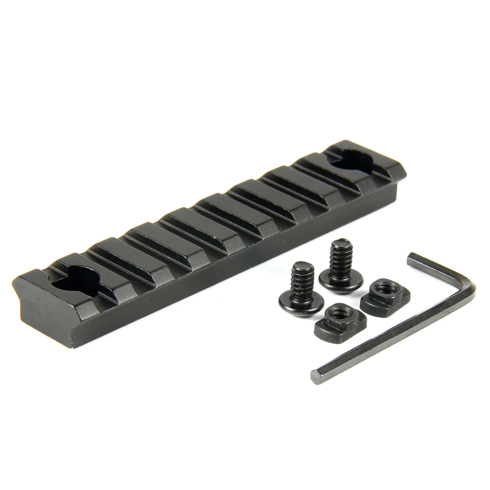 M-LOK Picatinny Weaver Rail Section - Aluminum - Image 4