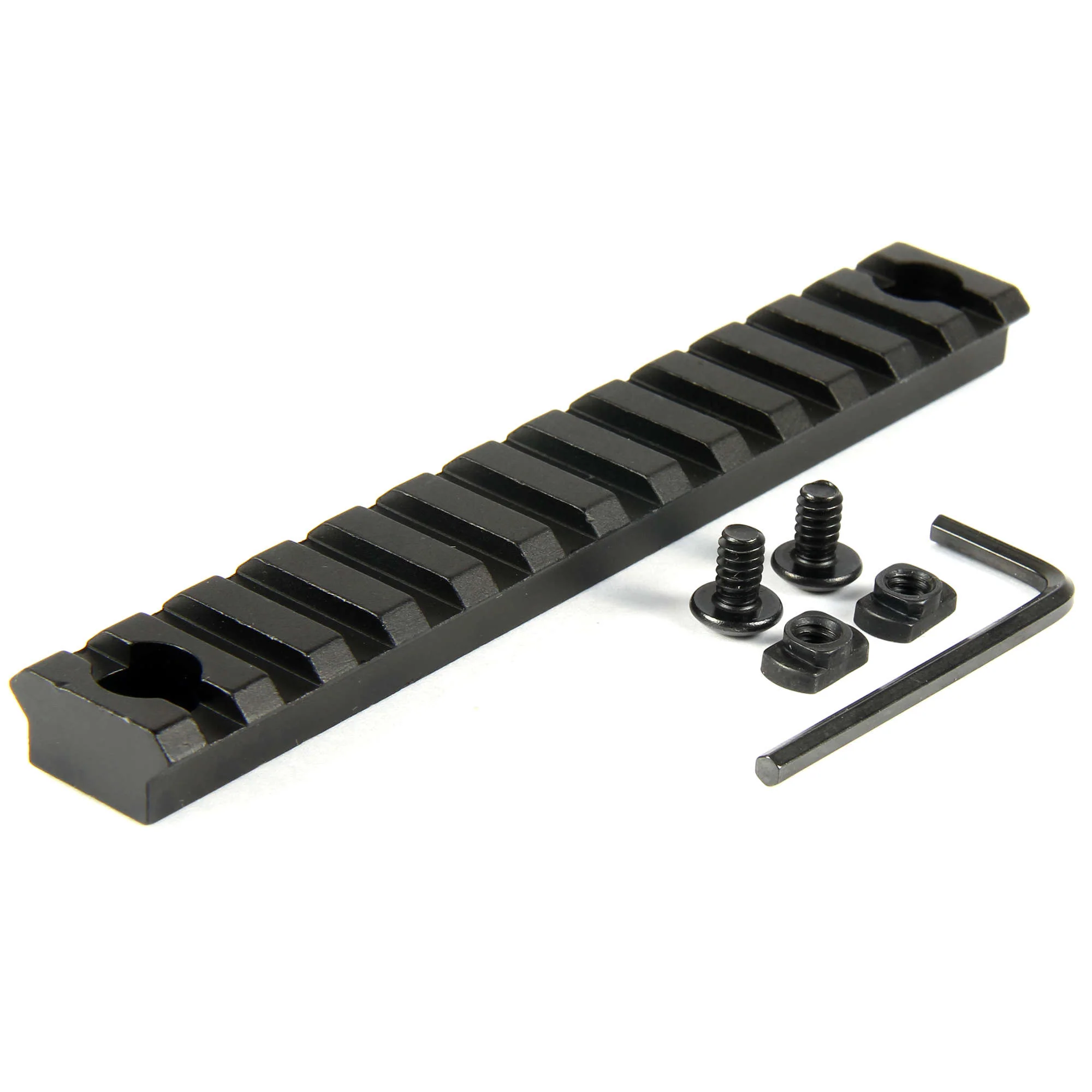 M-LOK Picatinny Weaver Rail Section - Aluminum - Image 6