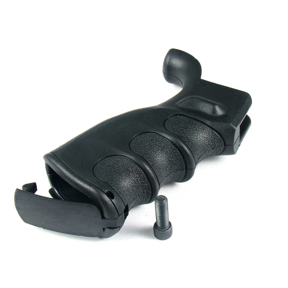 AR Rear Grip Enhanced Ergonomics w/ Storage for .223 .308 - Image 3