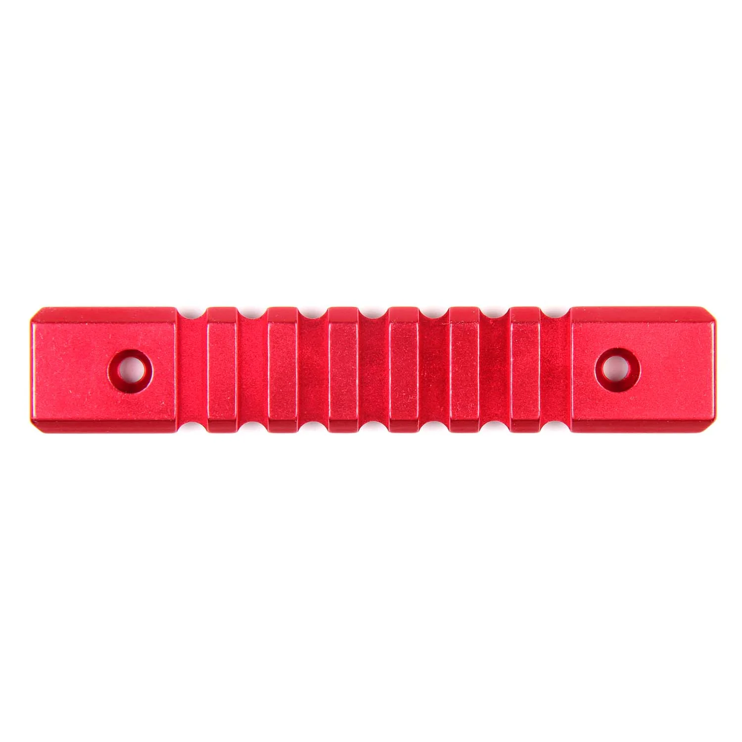 RED 3PCS COMBO M-Lok ALUMINUM Rail Mount Handguard Section 7 5 5 Slot Picatinny Weaver - Image 3