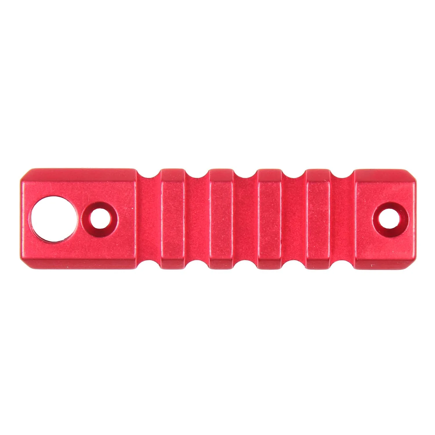 RED 3PCS COMBO M-Lok ALUMINUM Rail Mount Handguard Section 7 5 5 Slot Picatinny Weaver - Image 7