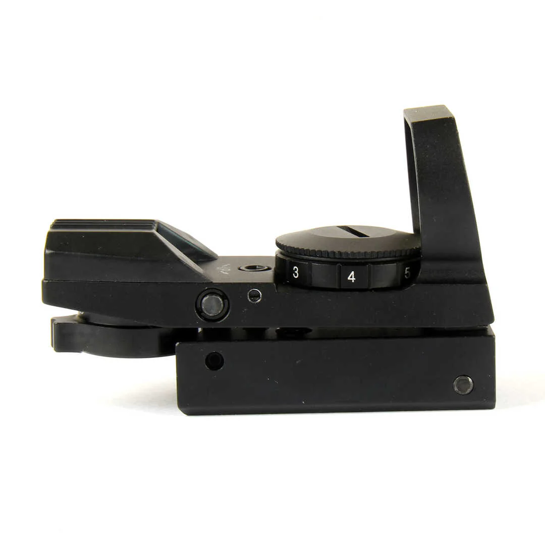 Red Reflex Sight with 4 Reticles , 3/8" Dovetail Mount - Image 4