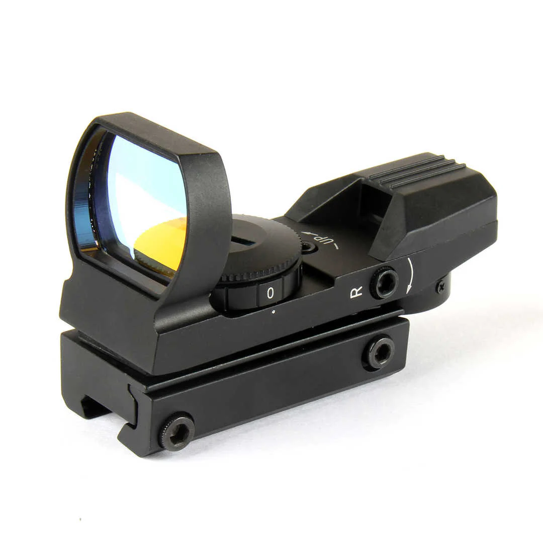 Red Reflex Sight with 4 Reticles , 3/8" Dovetail Mount - Image 5