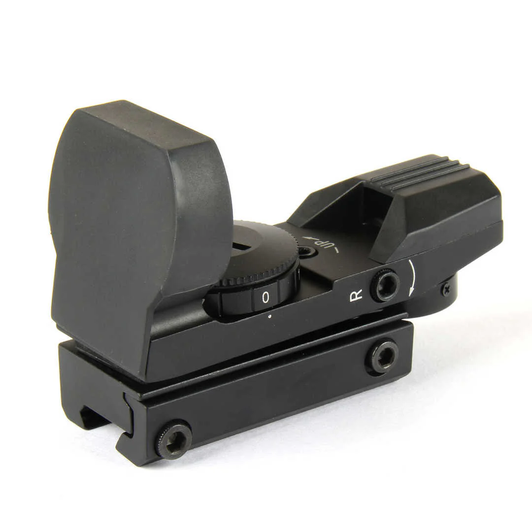 Red Reflex Sight with 4 Reticles , 3/8" Dovetail Mount - Image 6