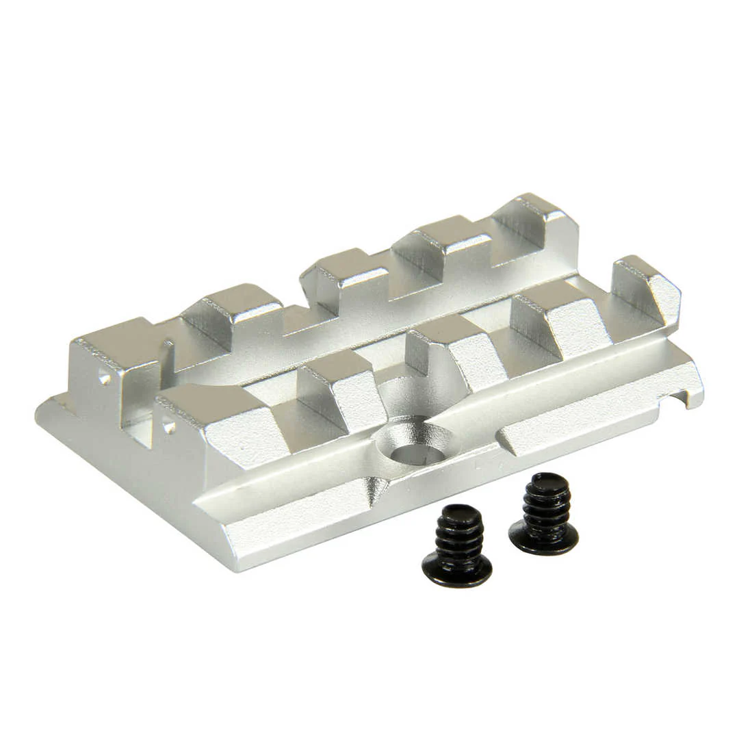 RMR Cover Plate With Top Rail For Glock 17 19 26 Cut Slides - Image 15