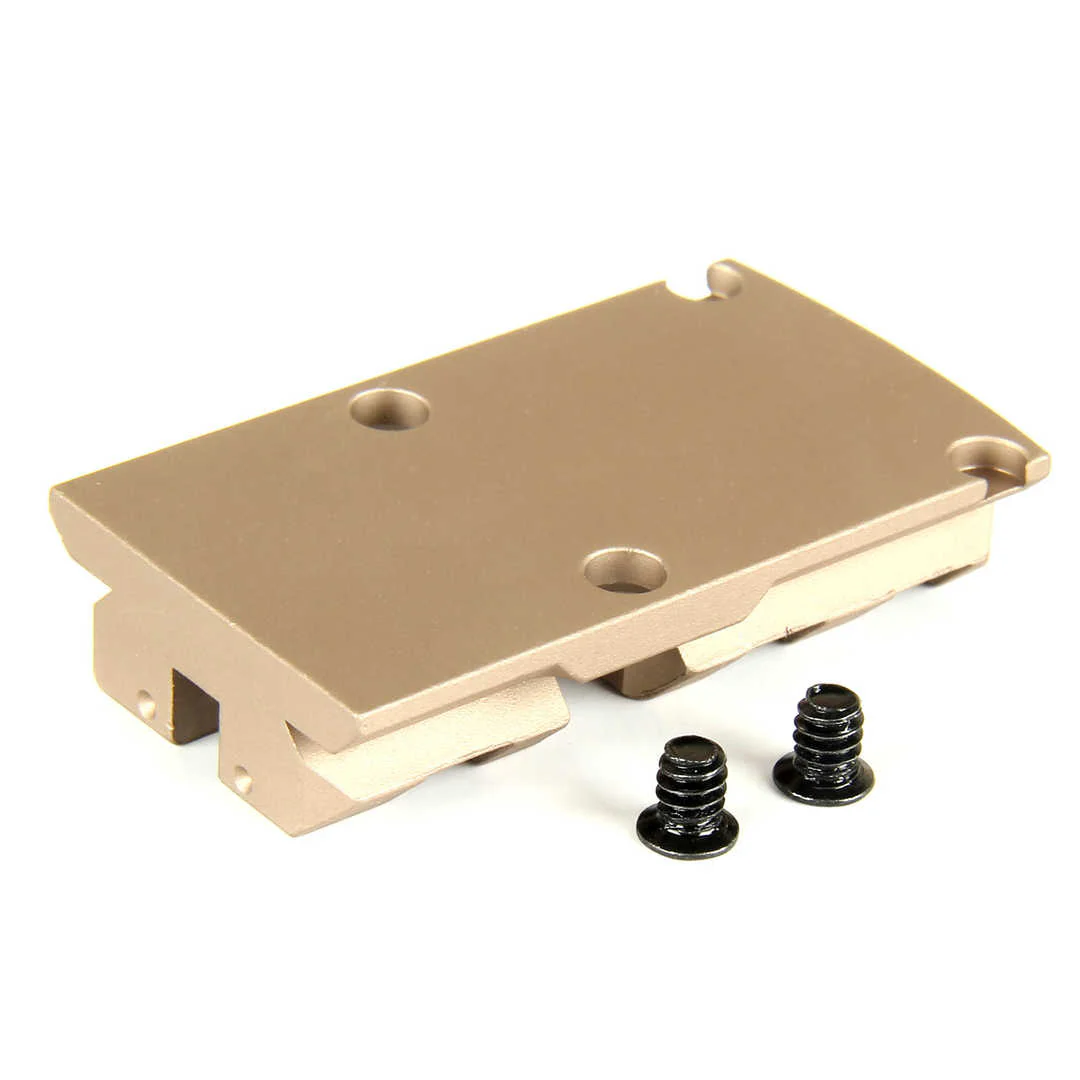 RMR Cover Plate With Top Rail For Glock 17 19 26 Cut Slides - Image 16
