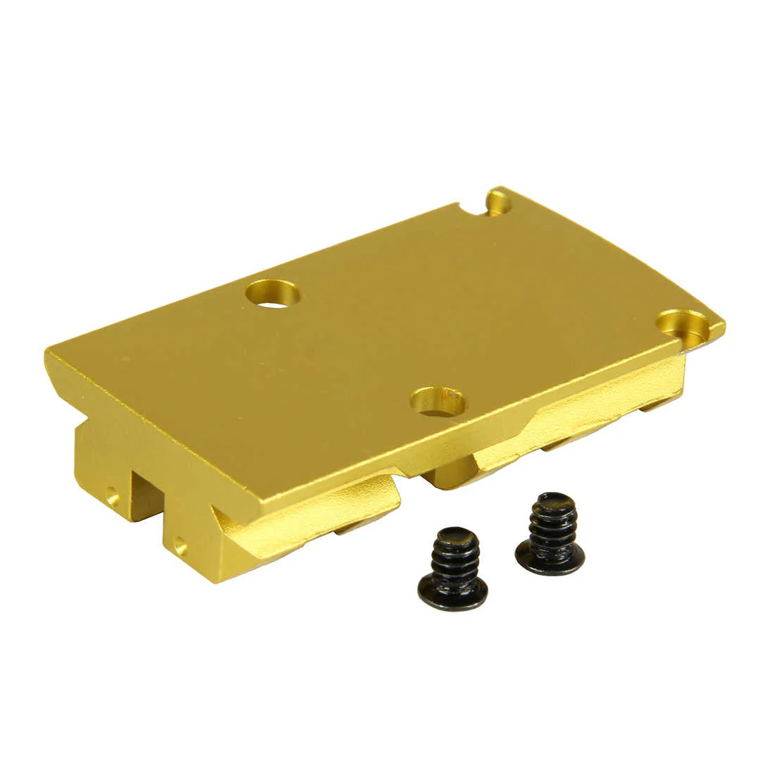 RMR Cover Plate With Top Rail For Glock 17 19 26 Cut Slides - Image 7