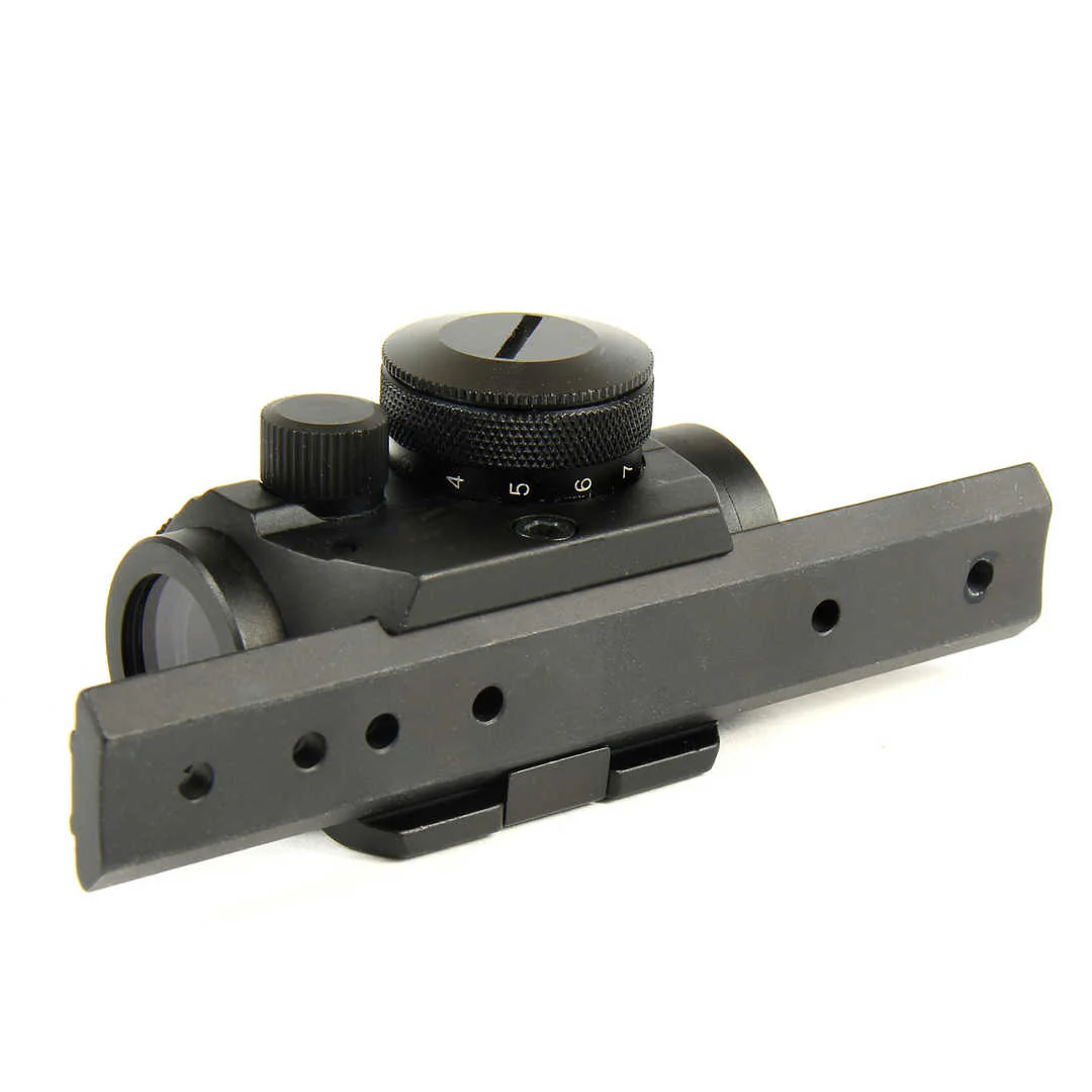 Ruger 1022 10/22 Base Mount + 4MOA Red Green Dot Reflex Sight Low Profile Picatinny Mount - Image 4