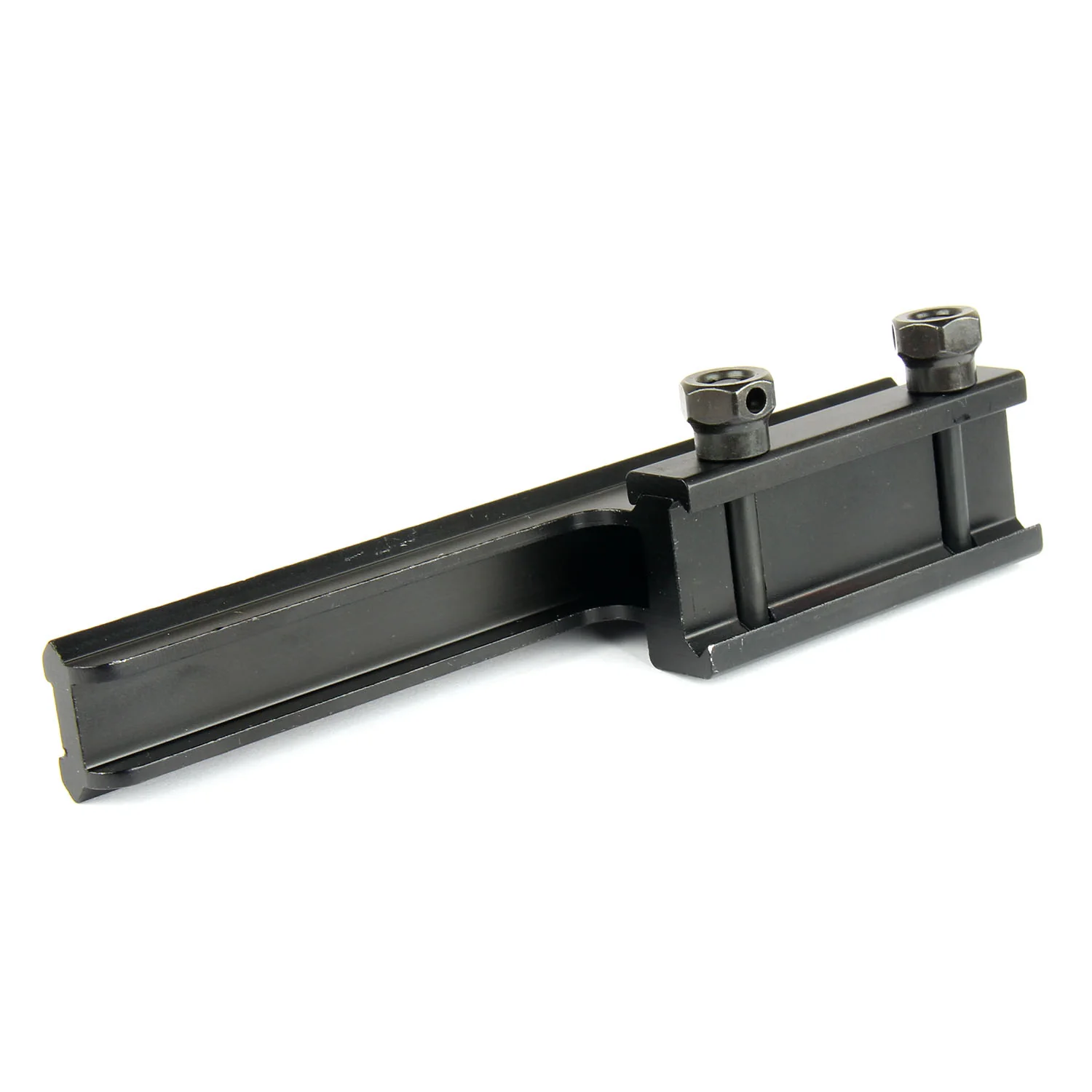 See-Thru 1 inch Riser Base Picatinny Weaver Rail Scope Mount 14 Slots - Image 4