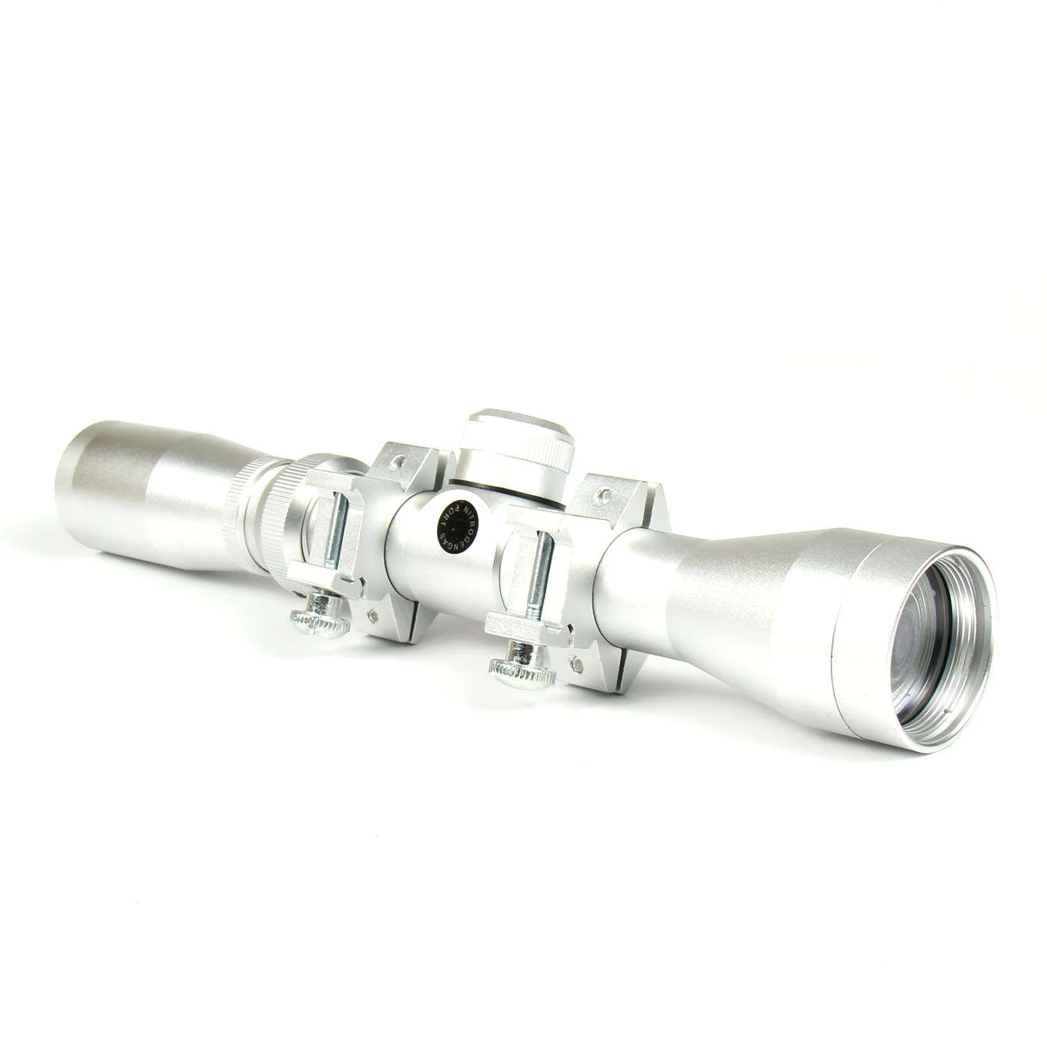 Silver Mosin Nagant 2-7x32 Long Eye Relief Scope - Image 4