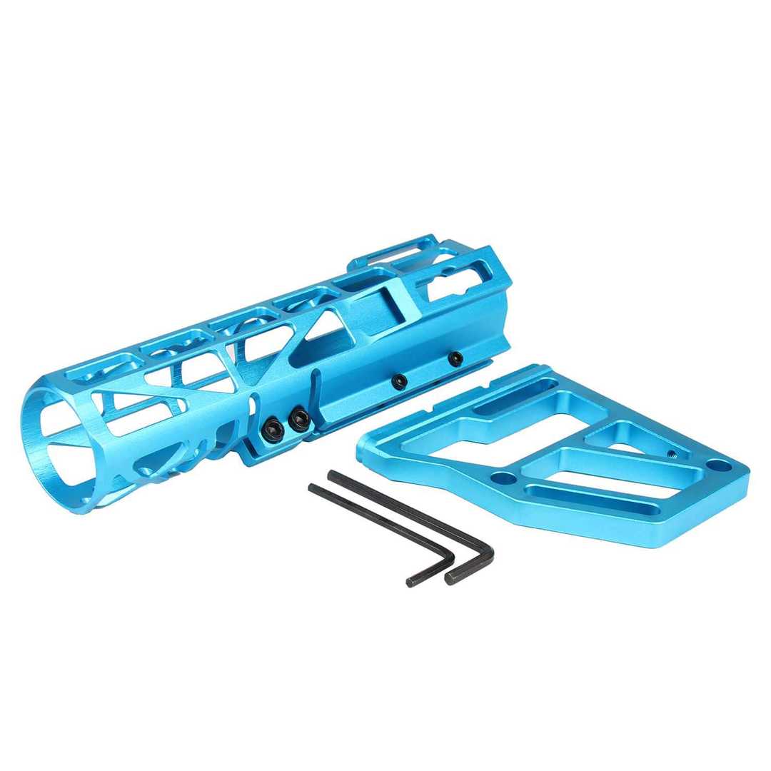 Skeletonized AR Pistol Brace Aluminum - Image 10