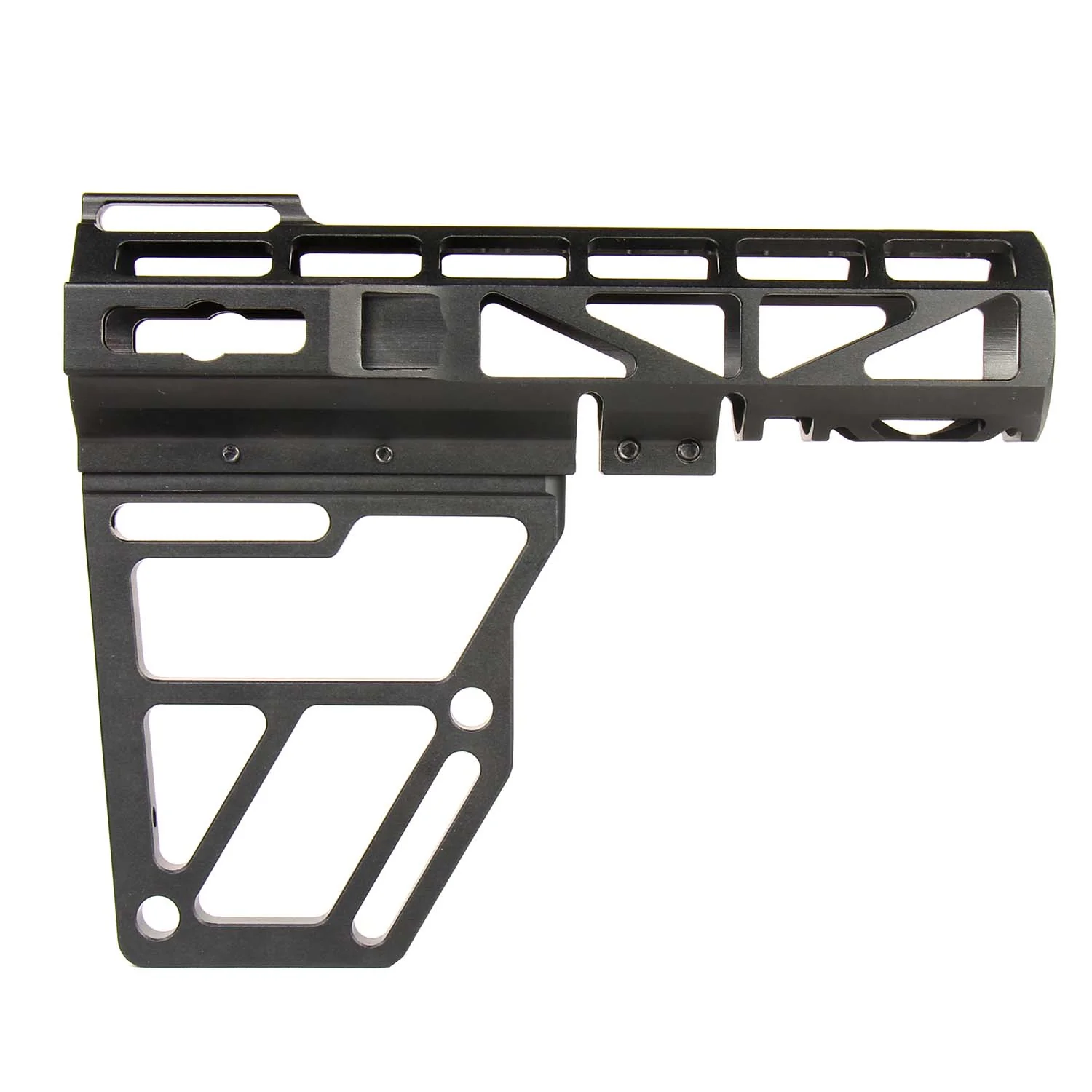 Skeletonized AR Pistol Brace Aluminum - Image 3