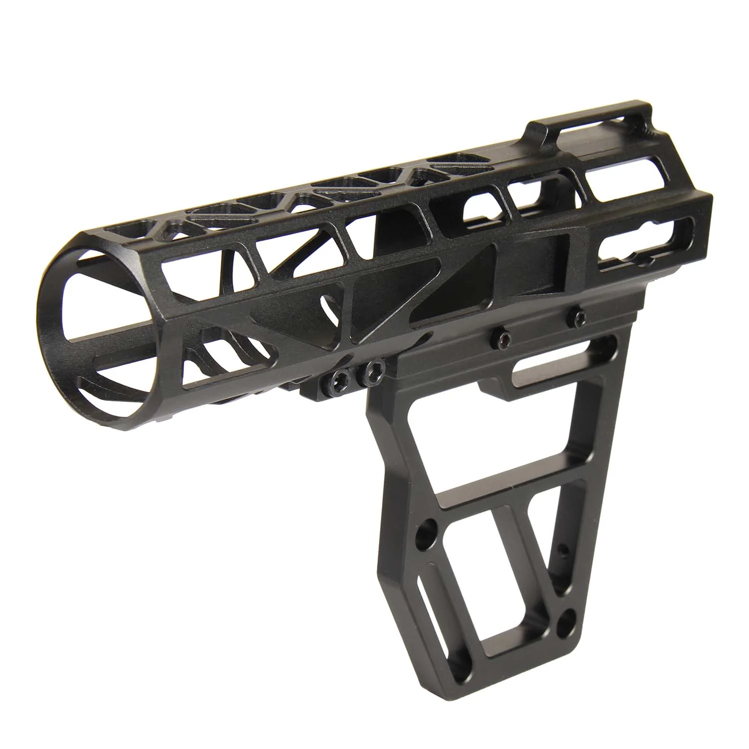 Skeletonized AR Pistol Brace Aluminum - Image 4