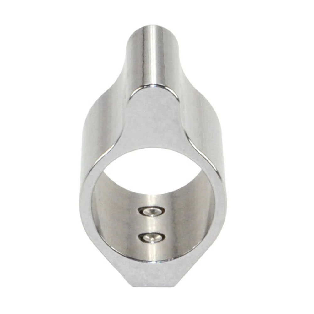 Stainless Steel .750 Low Micro Gas Block For .223 w/Roll Pin - Image 3