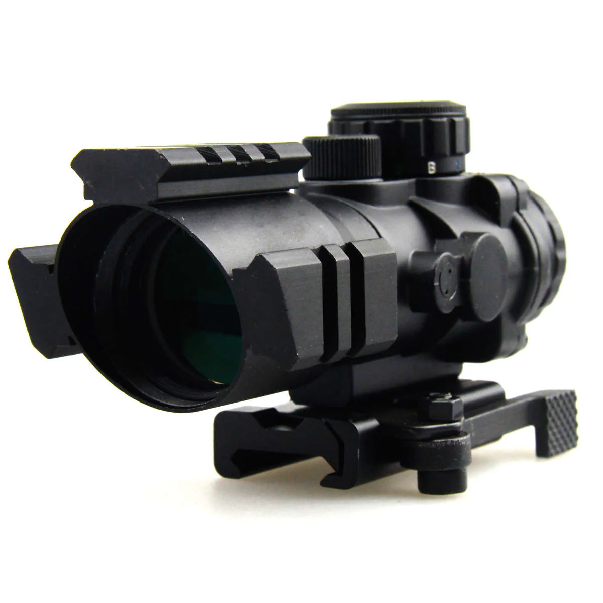 Tactical Scope 4X32 Tri-Rail Mount with Quick Release - Image 4