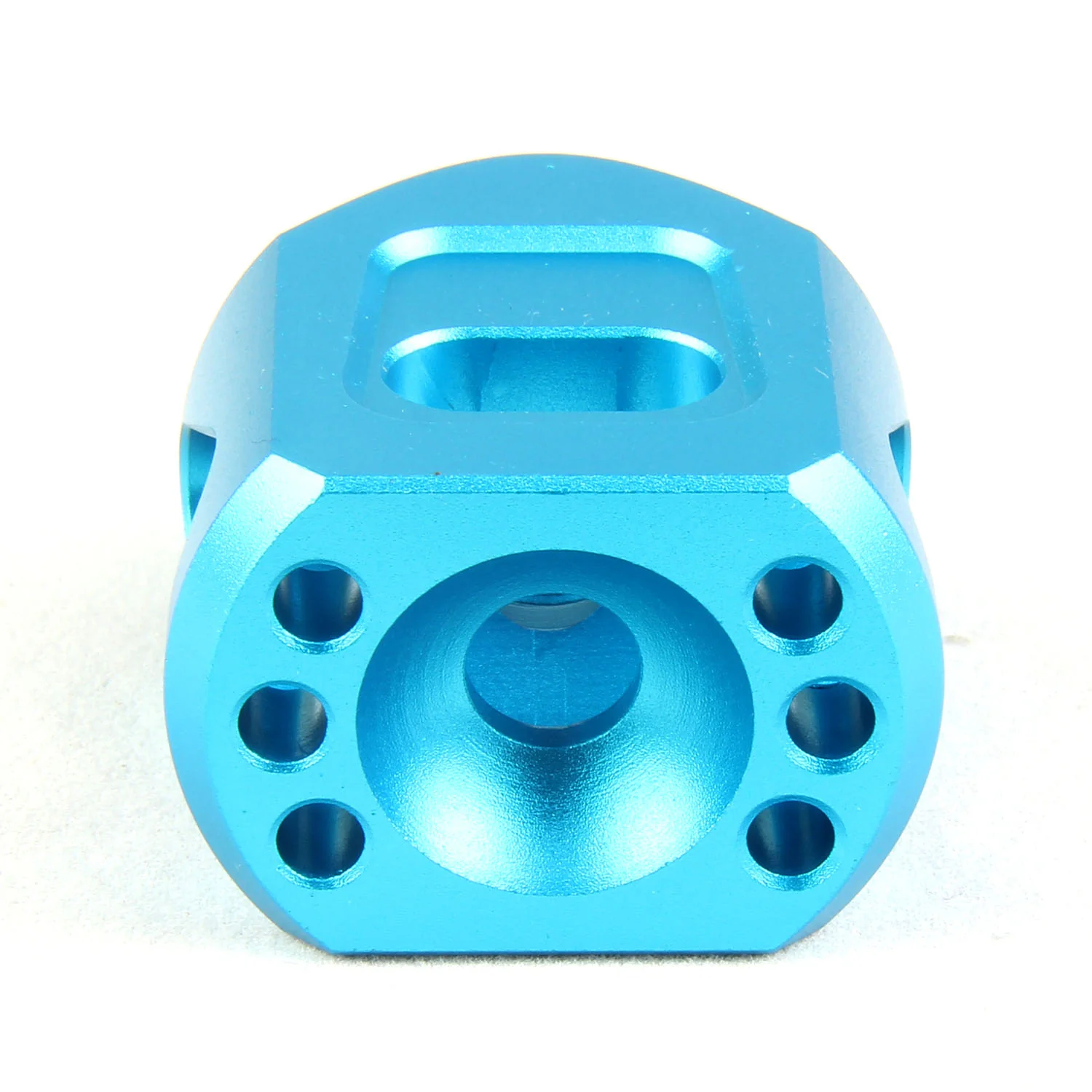 Tanker Style Short Muzzle Brake Triangular Baffl 1/2x28 Pitch for 223 - Image 9