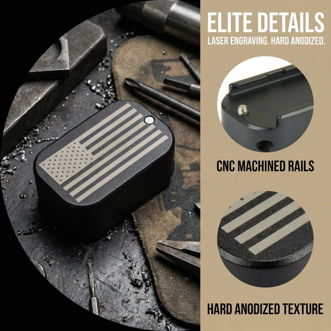 Engraved Bottom Weighted Magazine Base Plate Compatible with Glock 9mm/.40 - Image 11