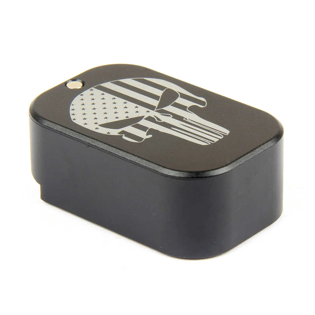 Engraved Bottom Weighted Magazine Base Plate Compatible with Glock 9mm/.40 - Image 3