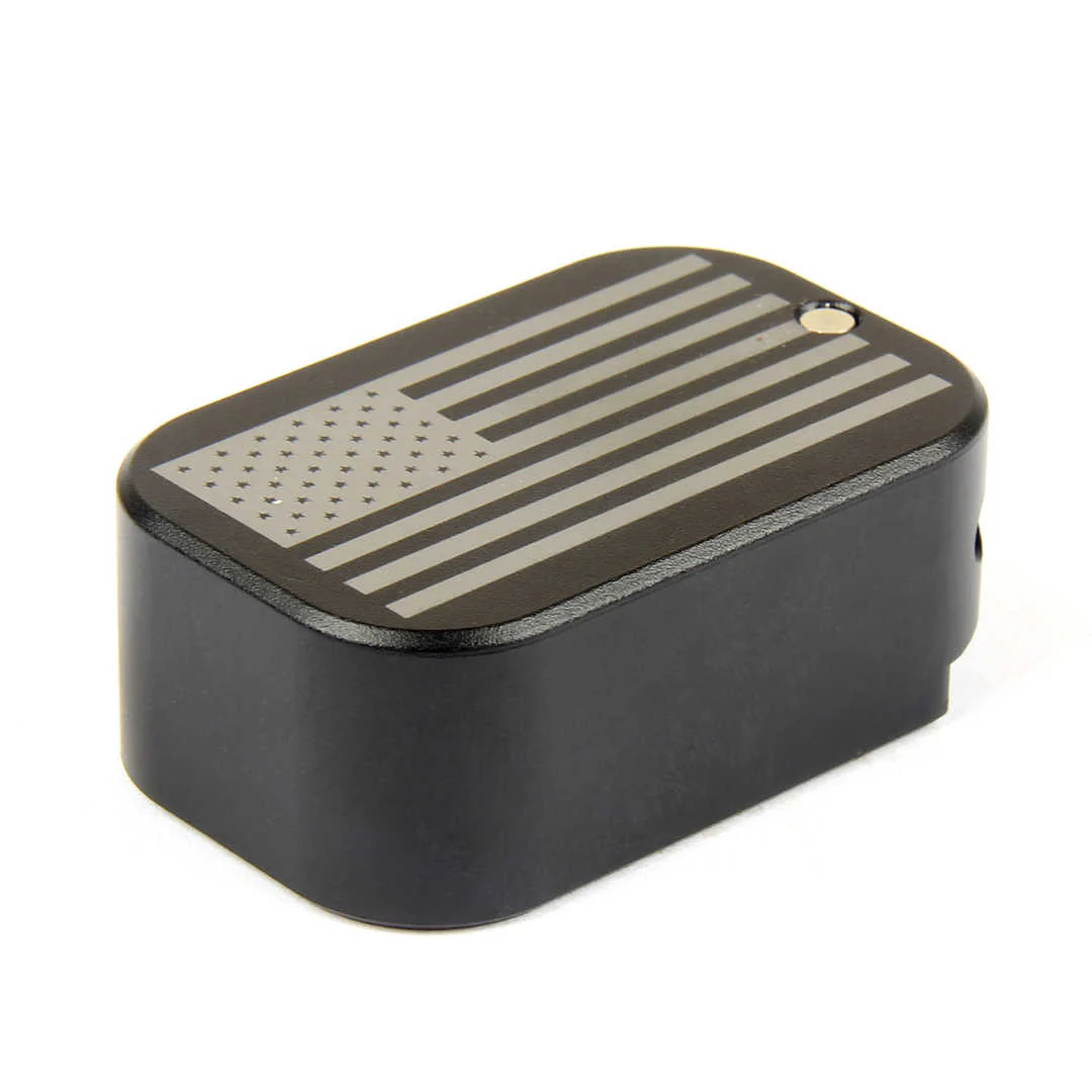 Engraved Bottom Weighted Magazine Base Plate Compatible with Glock 9mm/.40 - Image 4